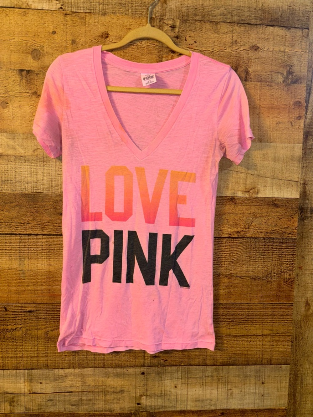PINK Victoria's Secret V-Neck Tee